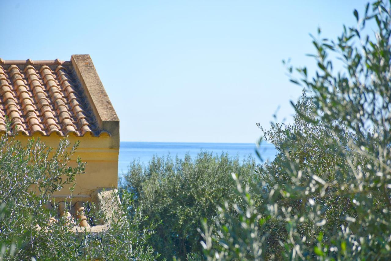 Ferienwohnung Pebbles And Sea At Barbati With Shared Pool Exterior foto